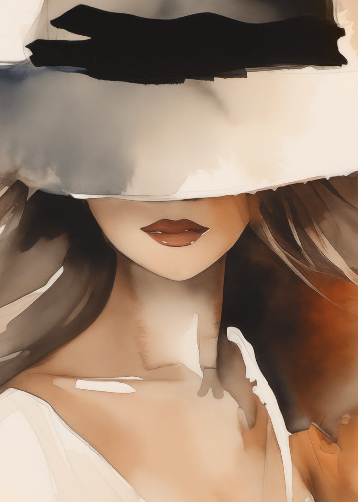 Canvastavla - Silent Poise