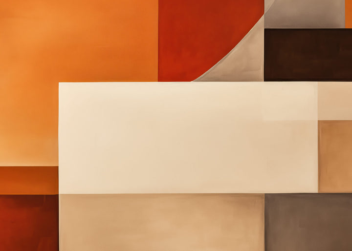 Canvastavla - Sunset Geometry
