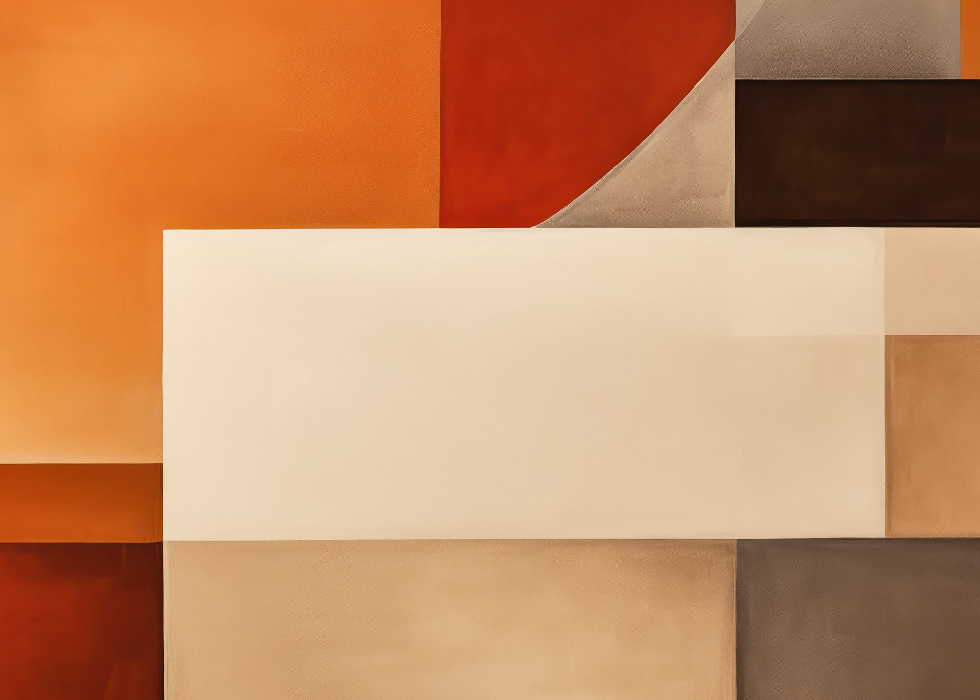 Canvastavla - Sunset Geometry