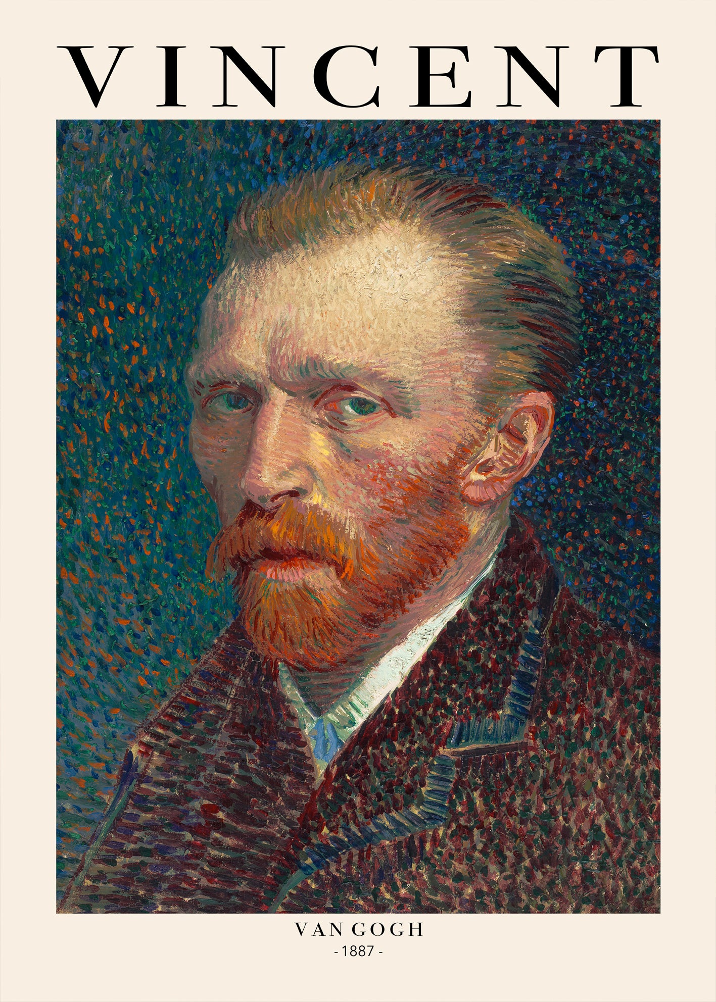 Canvastavla - Self-Portrait of Van Gogh