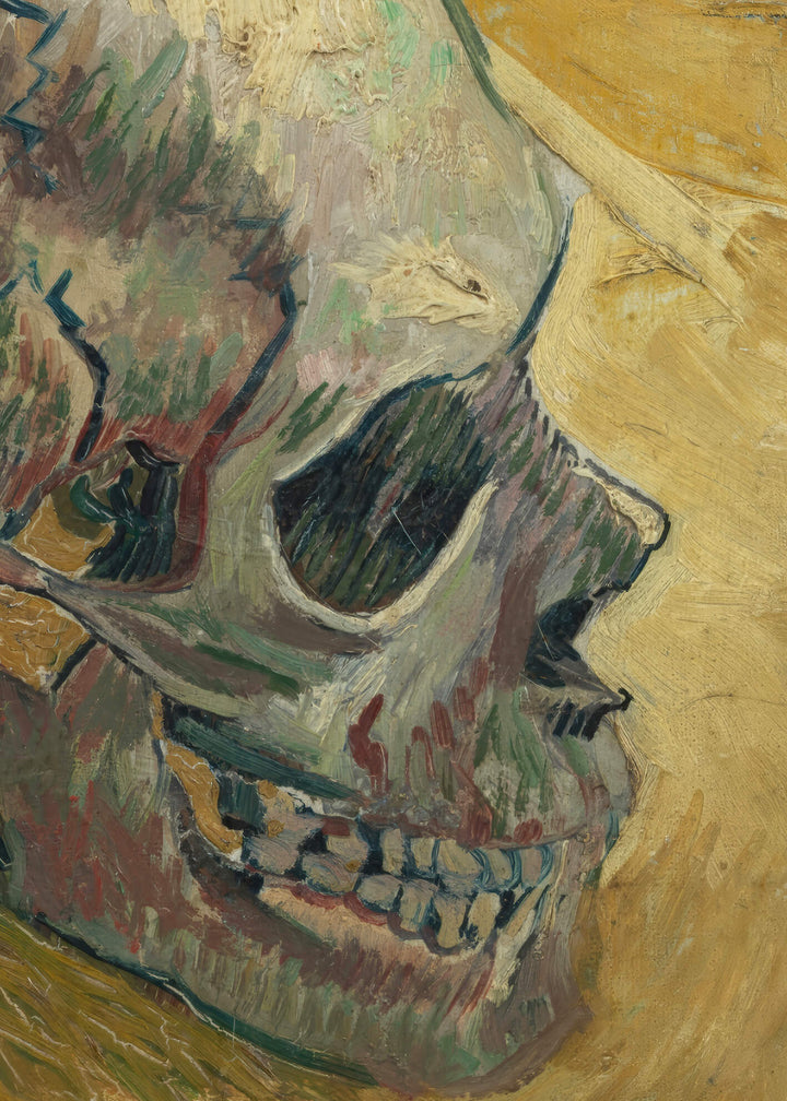 Canvastavla - Skull (Side) 1887