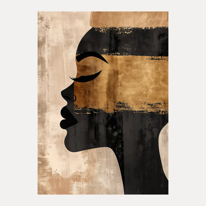 Poster - Golden Silhouette