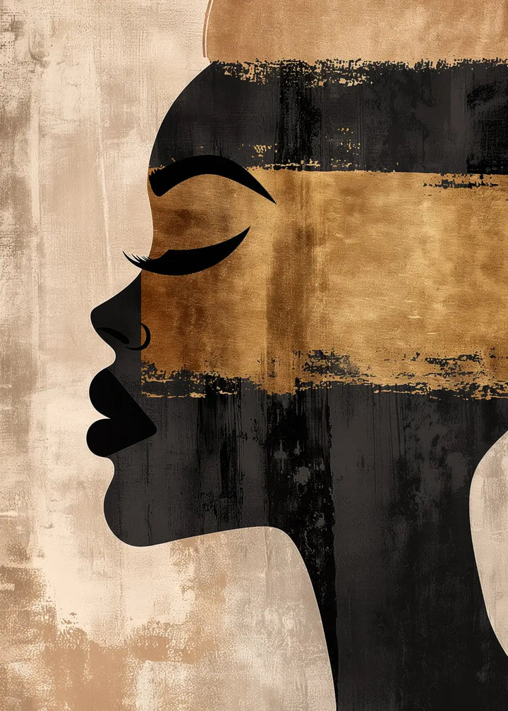 Poster - Golden Silhouette