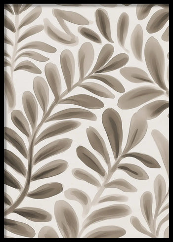 Poster - Sepia Foliage