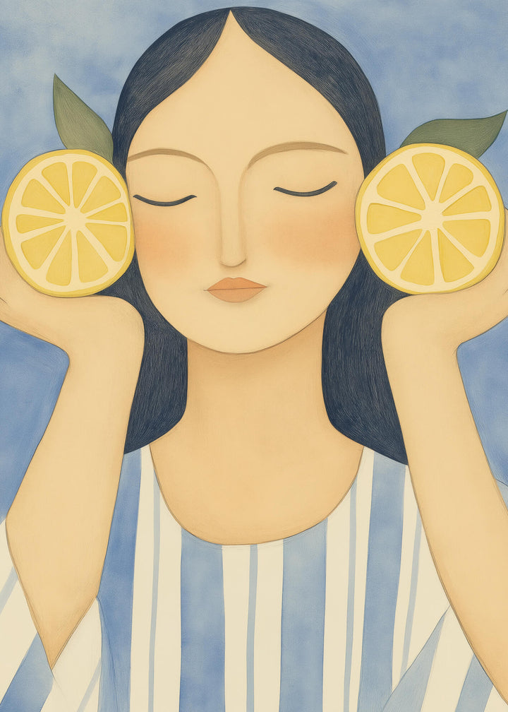 Canvastavla - Lemon Whisper