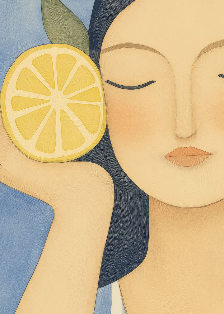 Canvastavla - Lemon Whisper