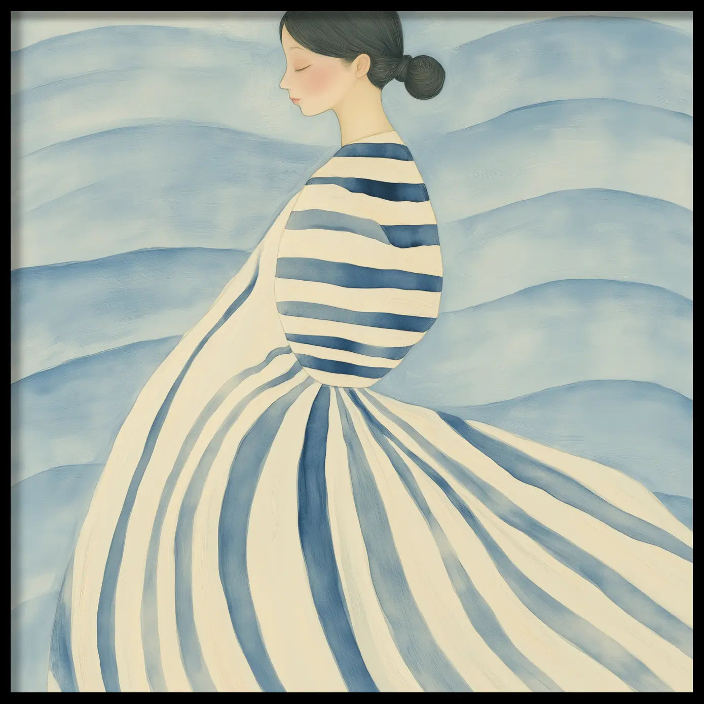 Poster - Drift in Blue