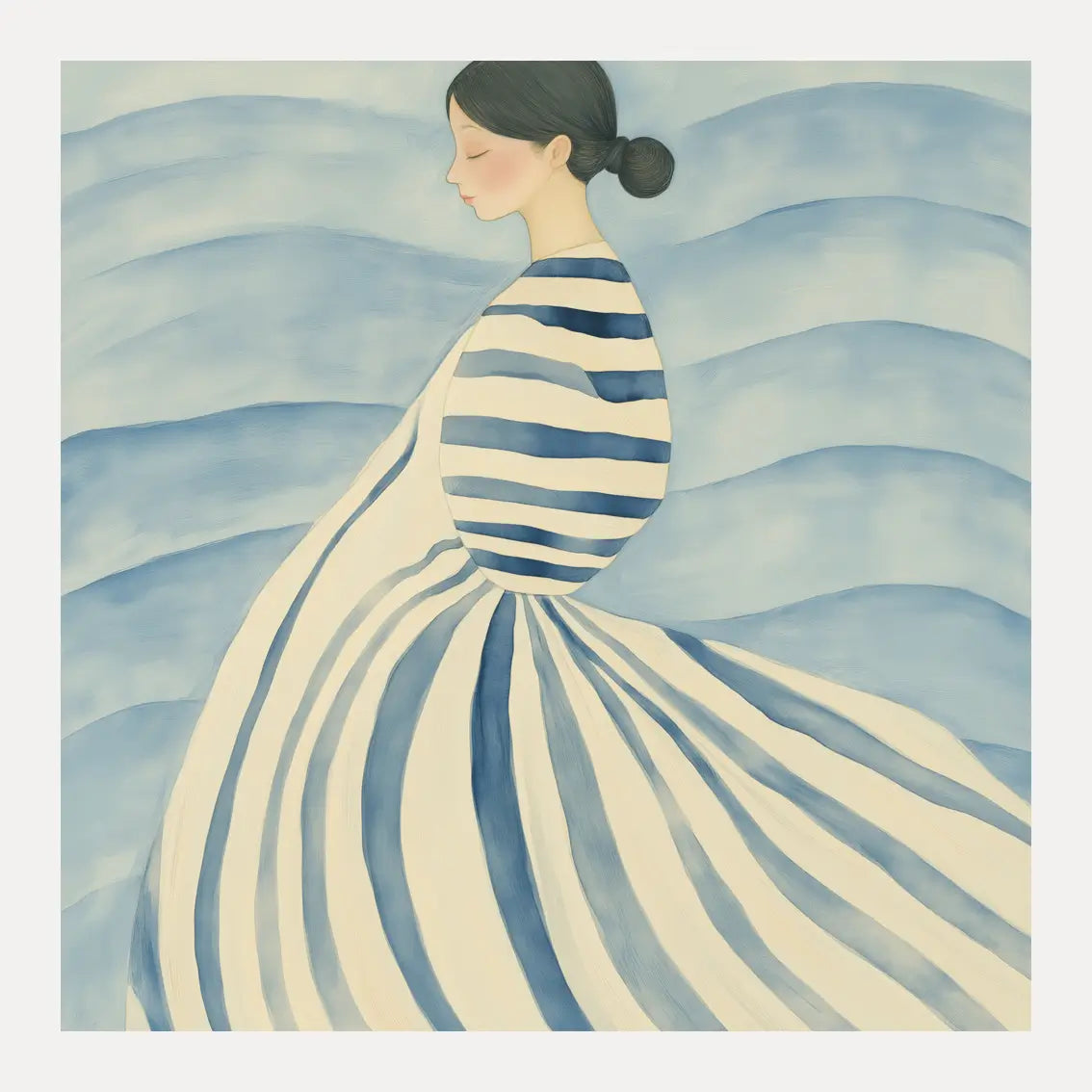 Poster - Drift in Blue