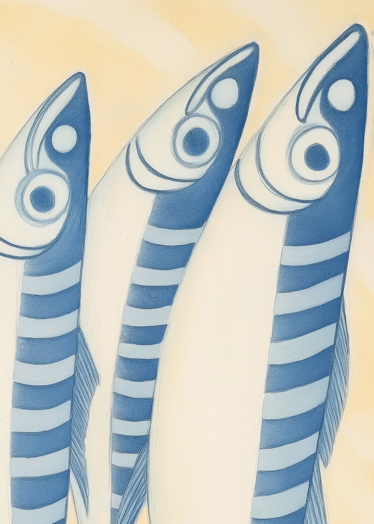 Canvastavla - Sardine Parade
