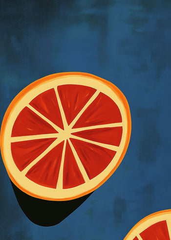 Canvastavla - Midnight Citrus