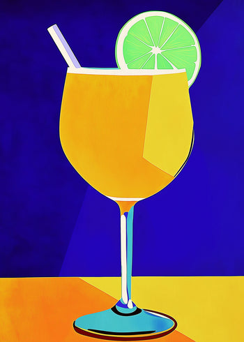 Canvastavla - Citrus Cool