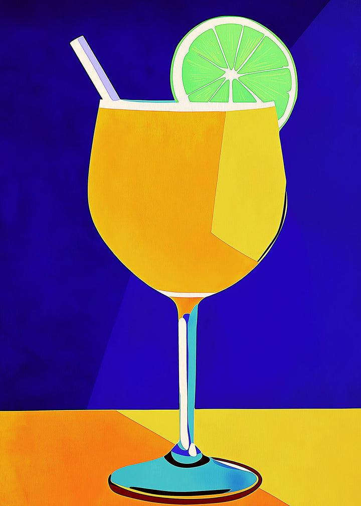 Canvastavla - Citrus Cool