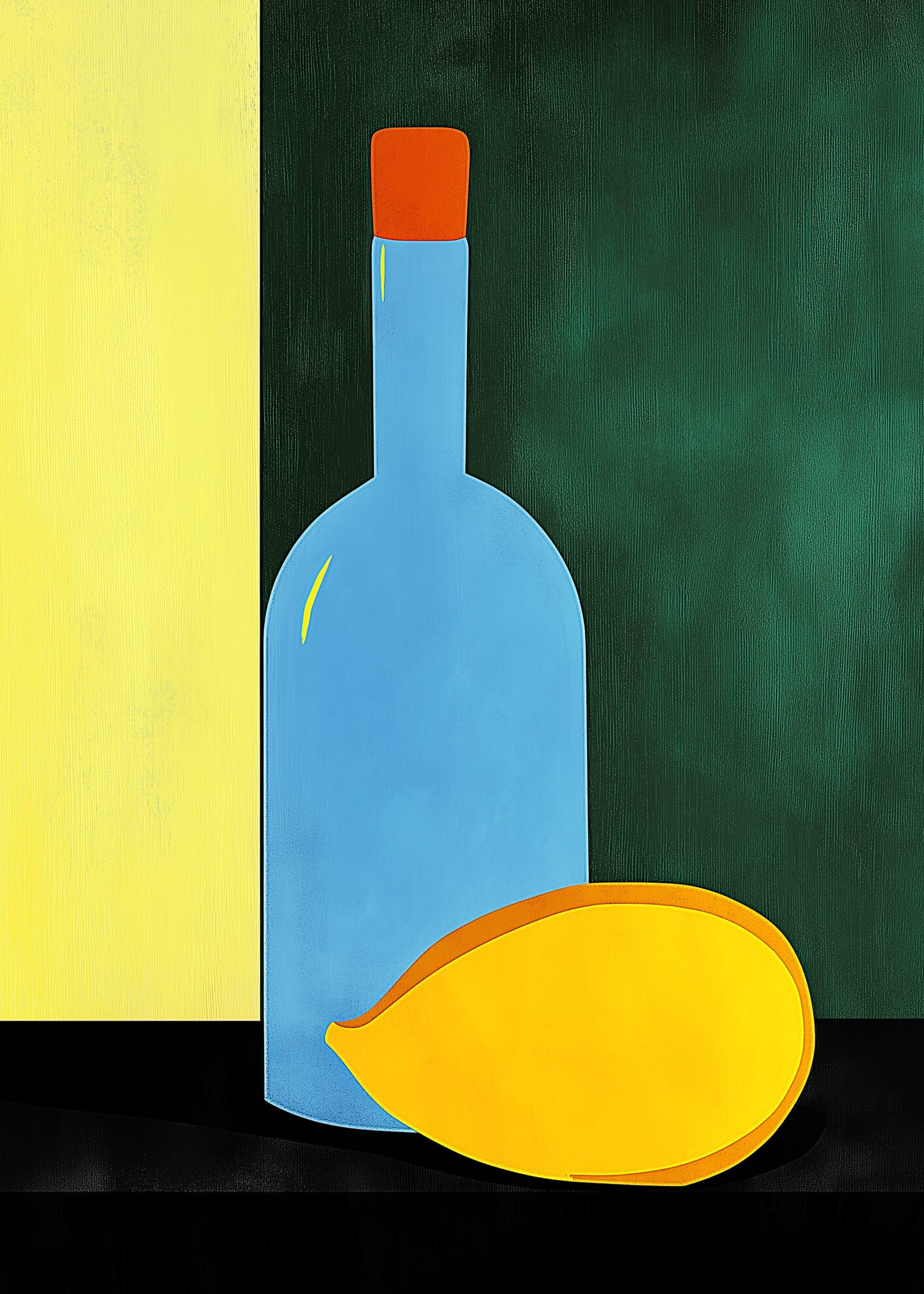 Canvastavla - Tropical Still
