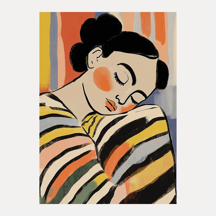 Poster - Striped Serenity