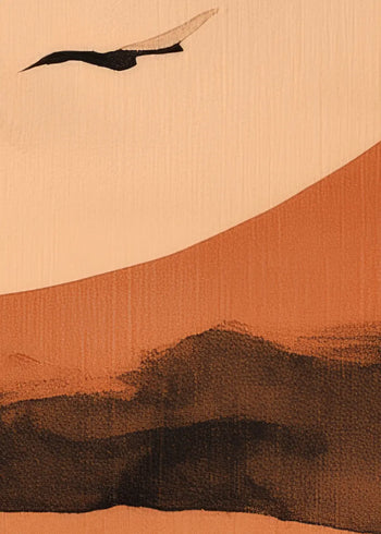 Canvastavla - Lunar Ember