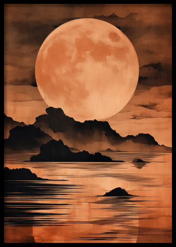 Poster - Moonlit Horizon