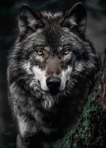 Canvastavla - Forest Sentinel