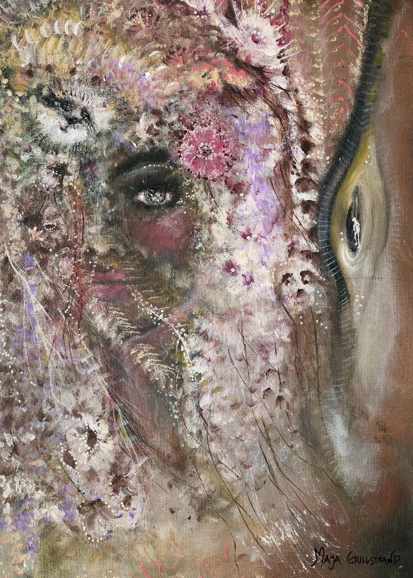 Canvastavla - Ayah’s Gaze