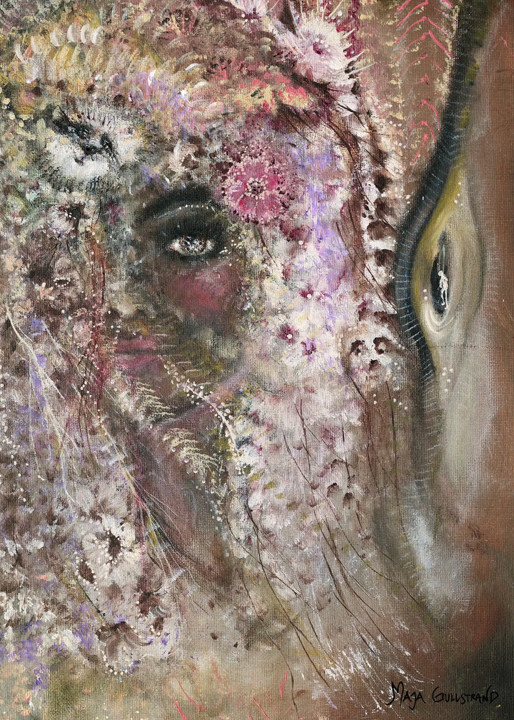 Canvastavla - Ayah’s Gaze