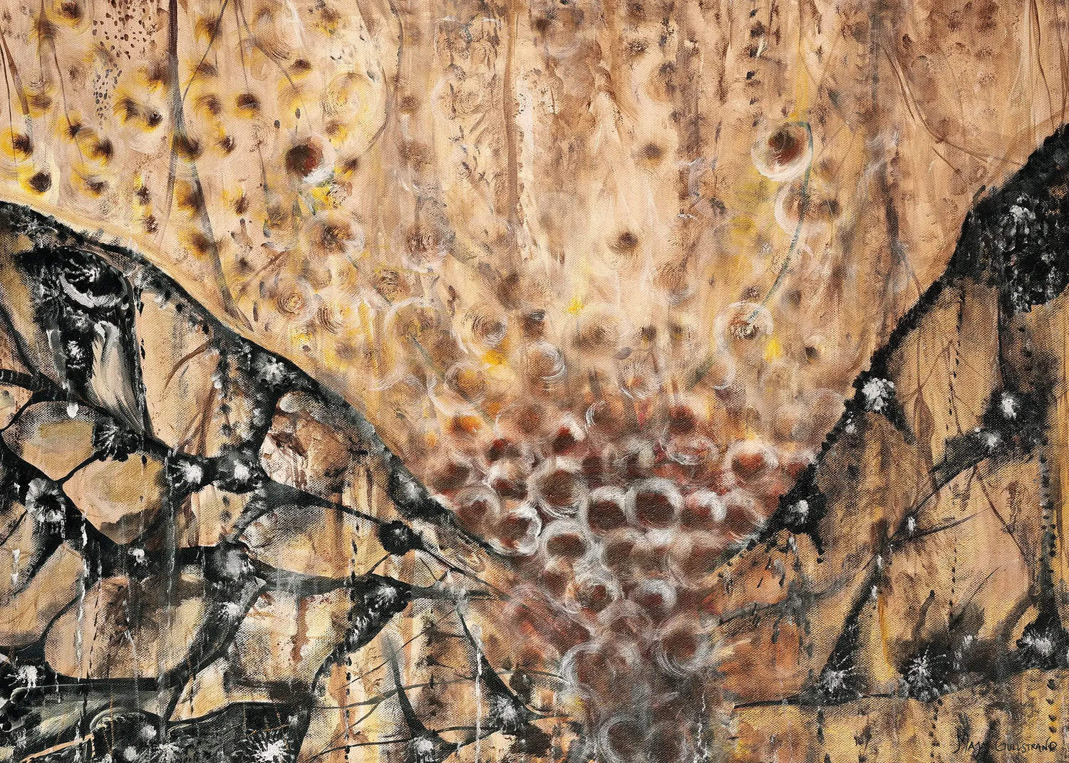 Canvastavla - Butterfly Poplar