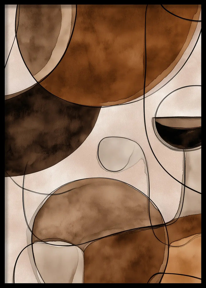 Poster - Brown Forms