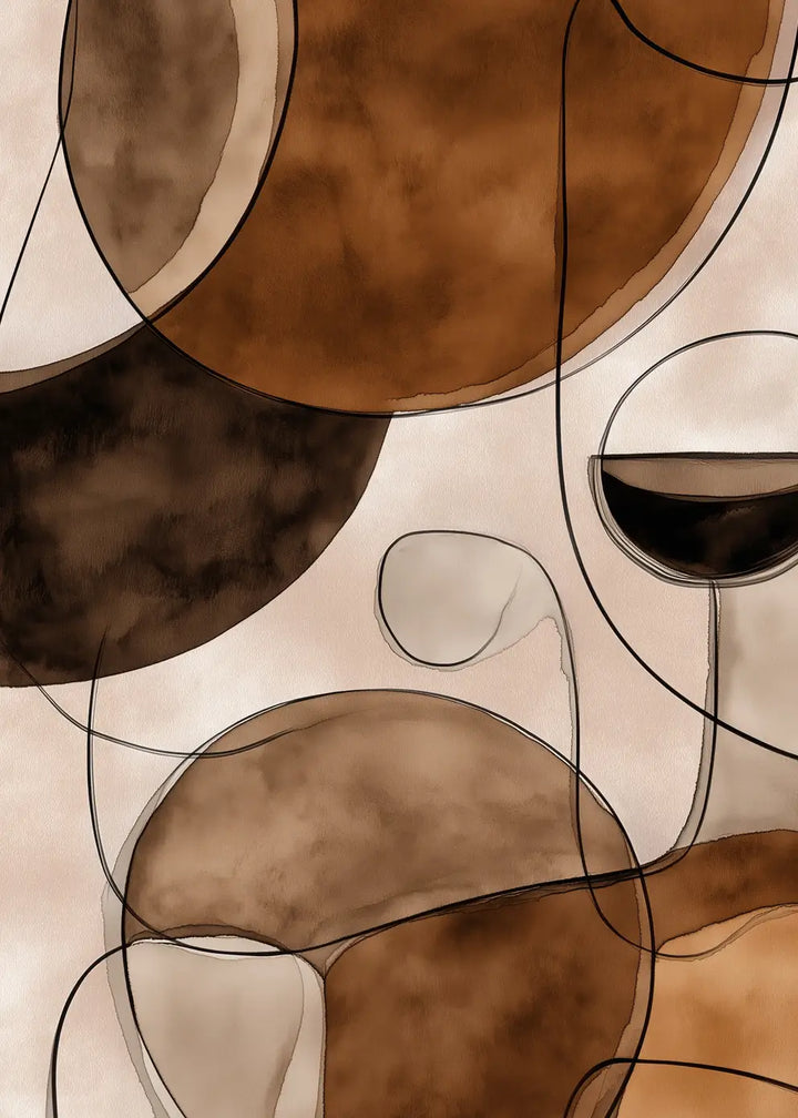 Poster - Brown Forms