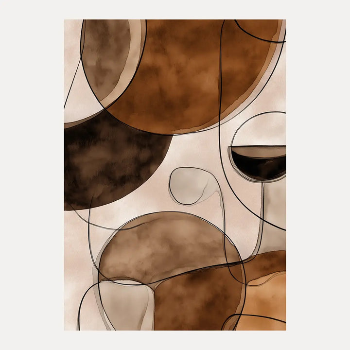 Poster - Brown Forms