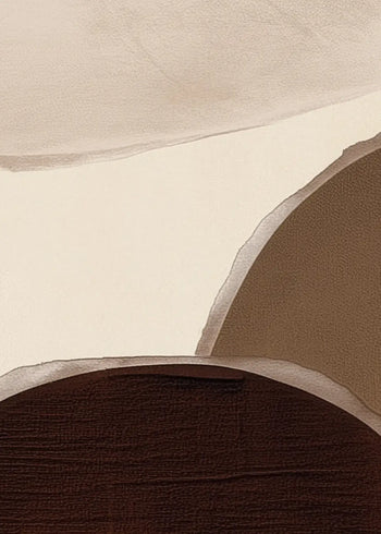 Canvastavla - Abstract Oval