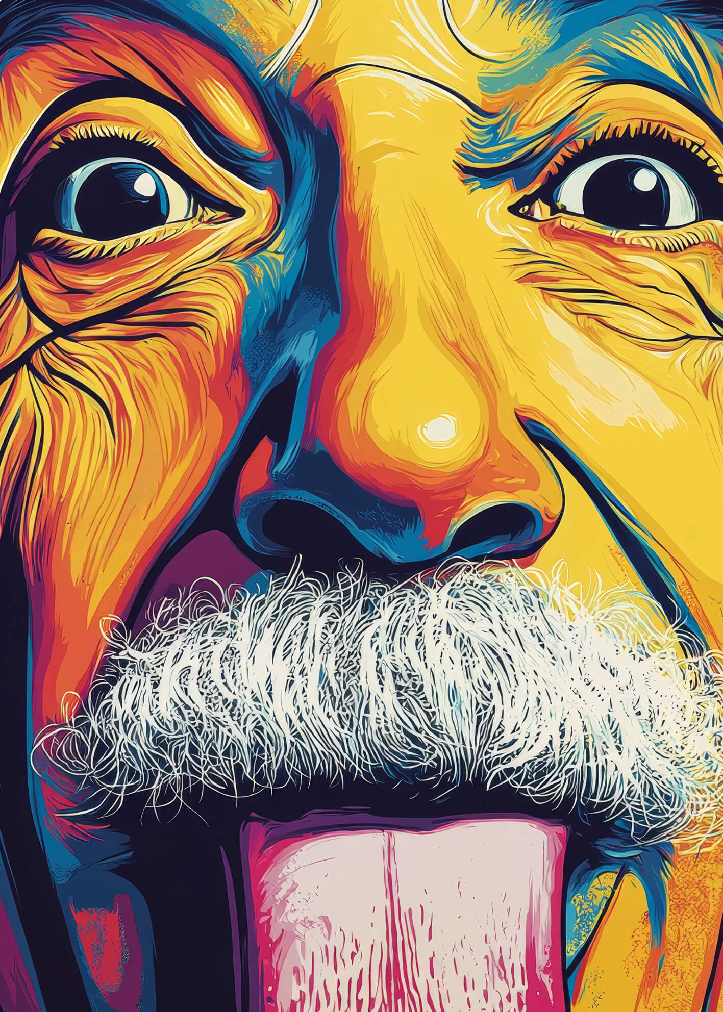 Canvastavla - The Psychedelic Physicist