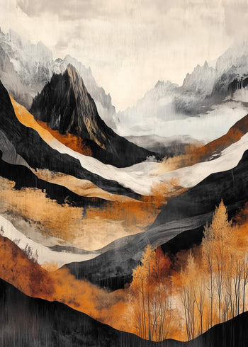 Canvastavla - Mountain Glow