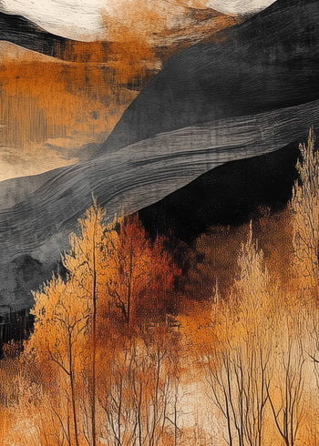 Canvastavla - Mountain Glow