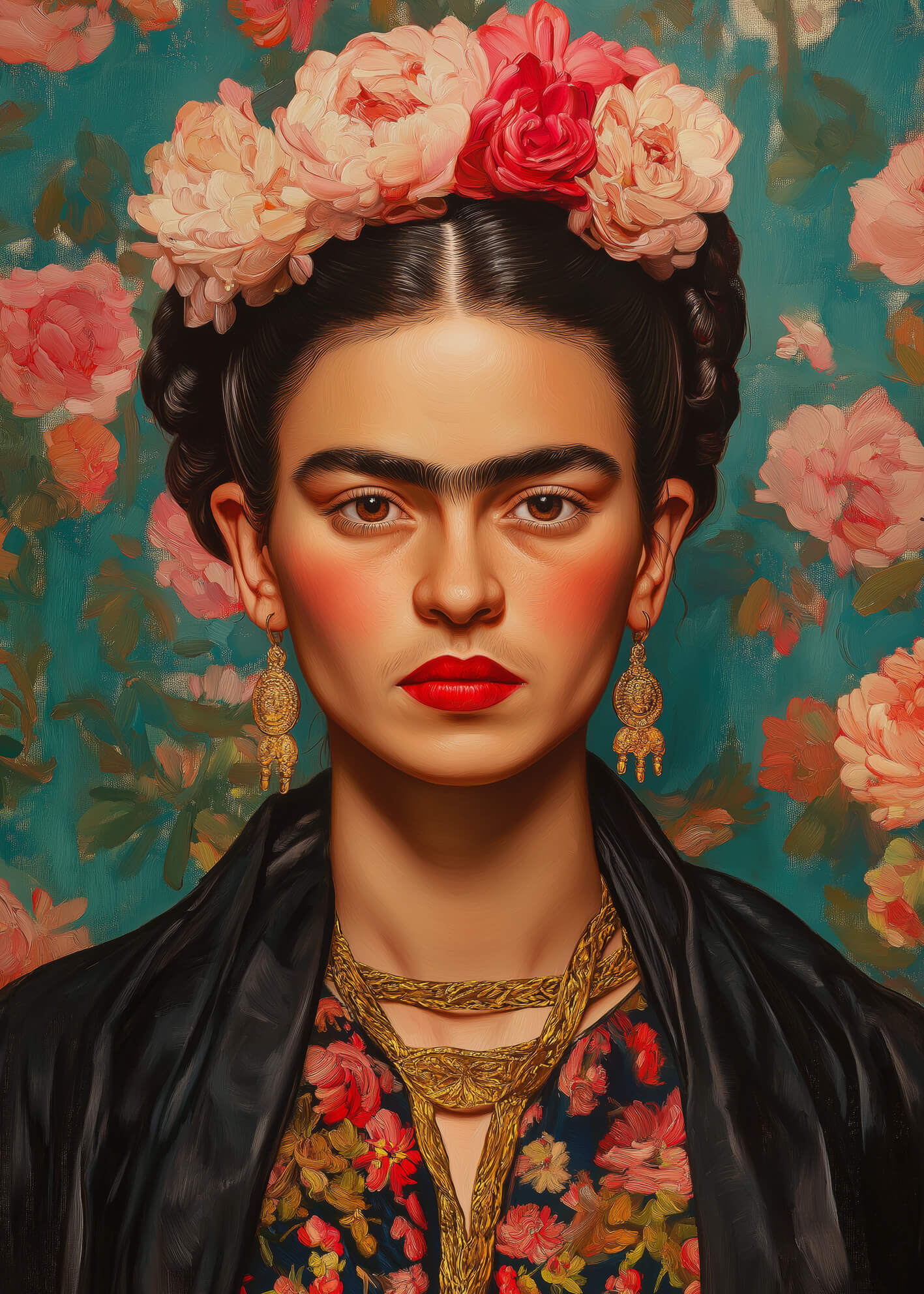 Canvastavla - Kahlo’s Grace