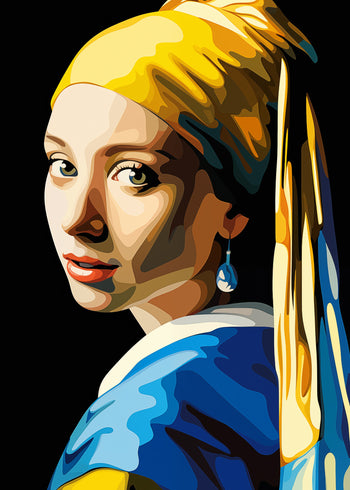 Canvastavla - Vivid Vermeer