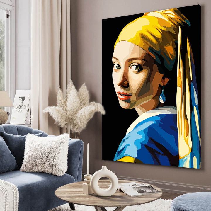 Canvastavla - Vivid Vermeer