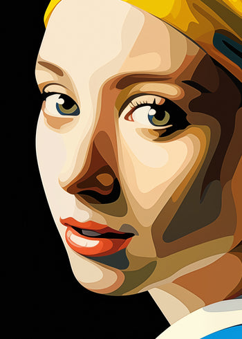 Canvastavla - Vivid Vermeer