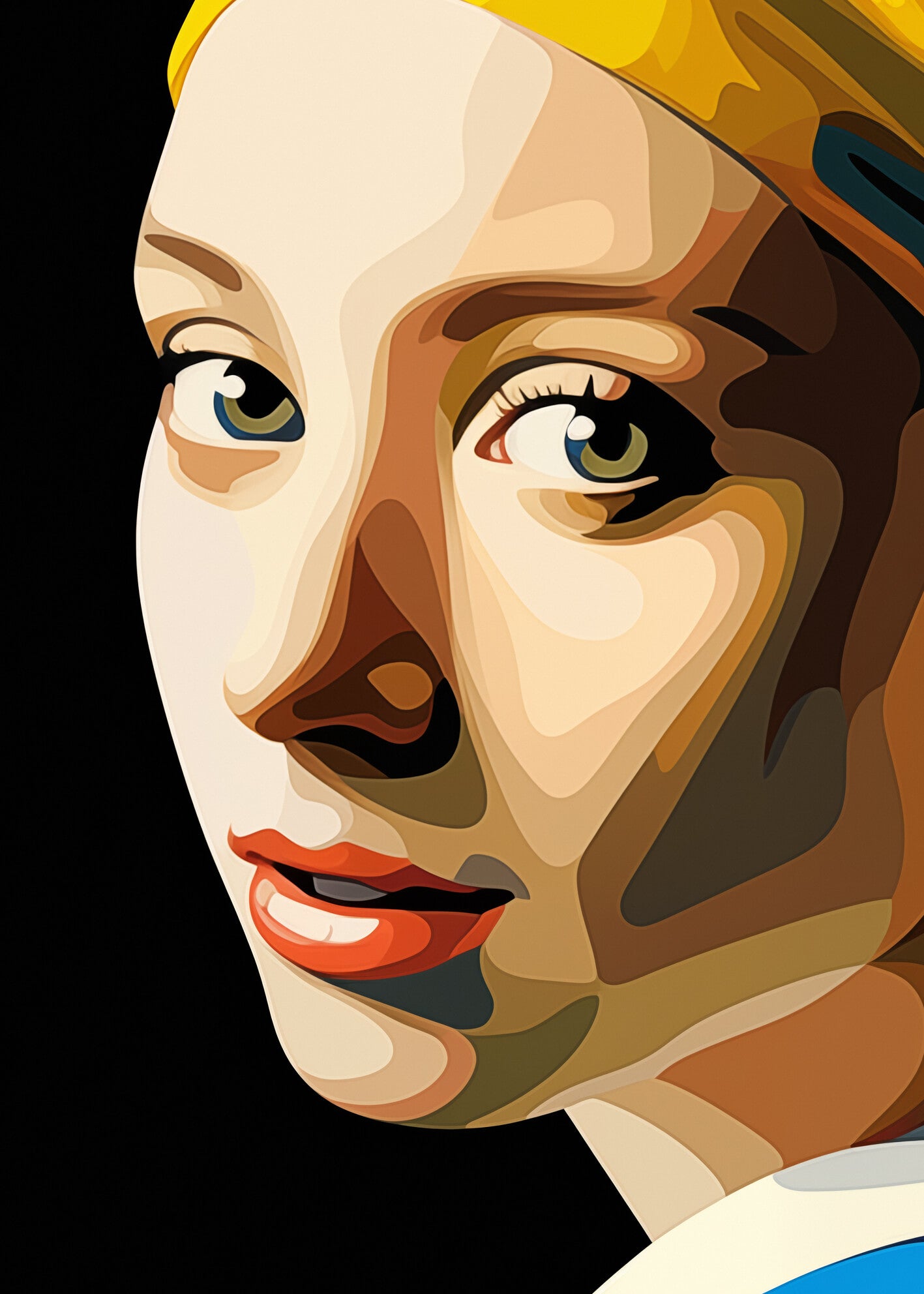 Canvastavla - Vivid Vermeer