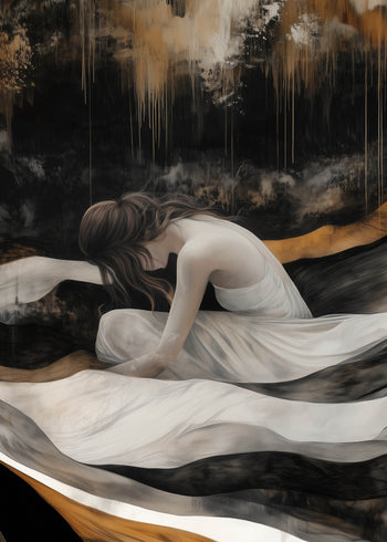 Canvastavla - Aurora of Tranquility