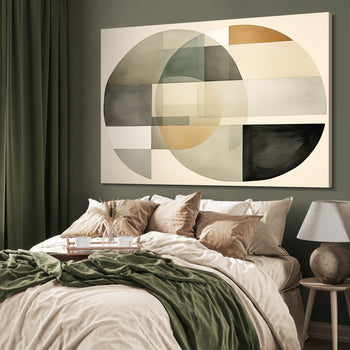 Canvastavla - Serenity in Shapes