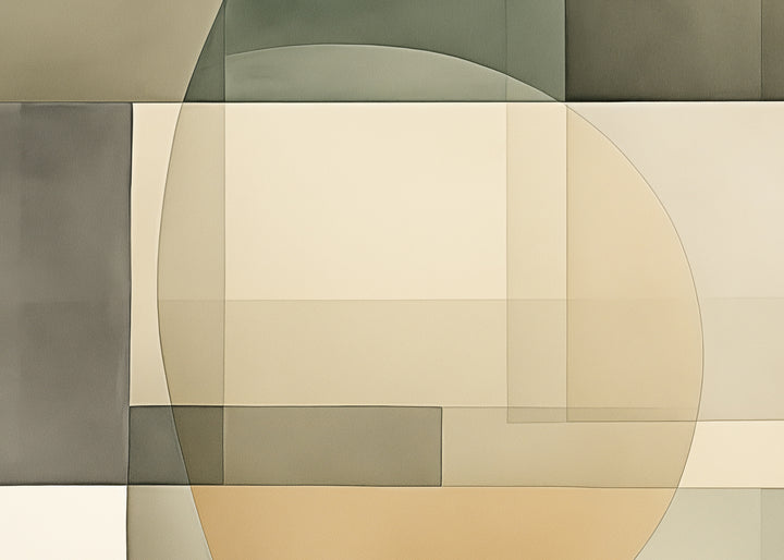 Canvastavla - Serenity in Shapes