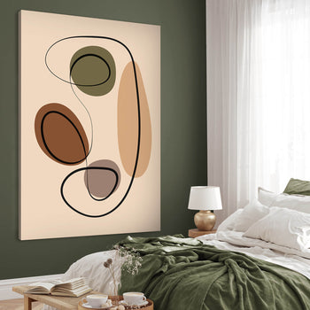 Canvastavla - Graphic Shapes No2