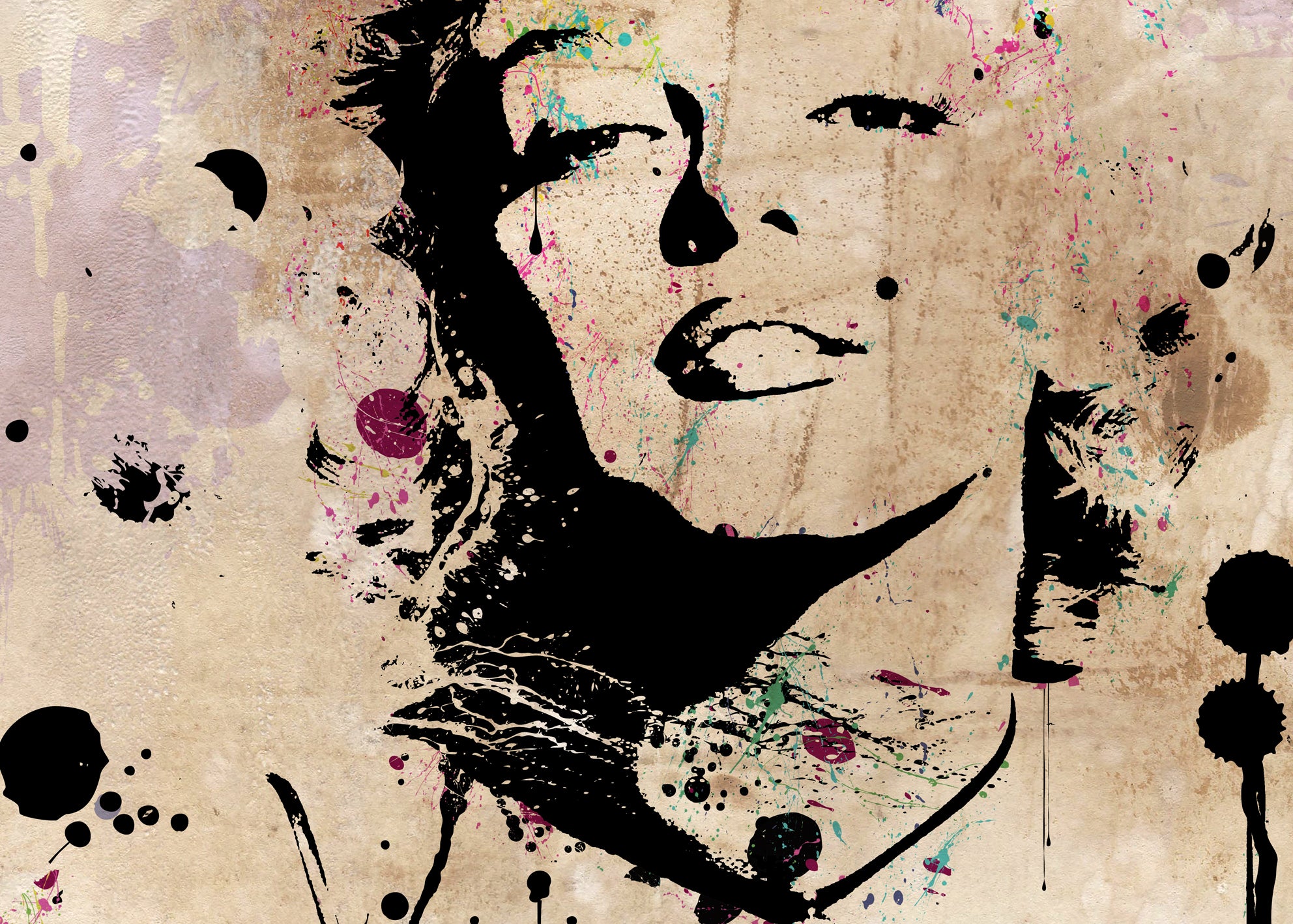 Ljuddämpande tavla - Marilyn Monroe
