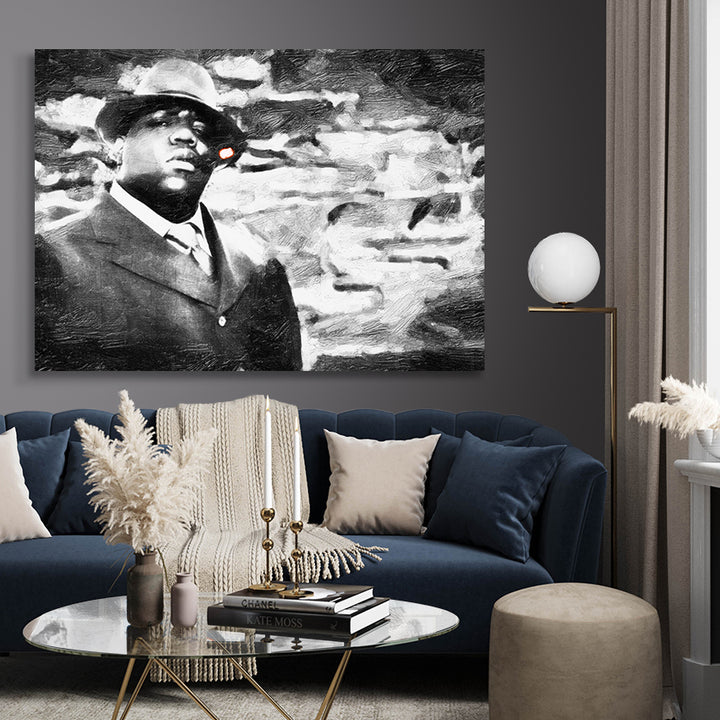 Canvastavla - Biggie smalls