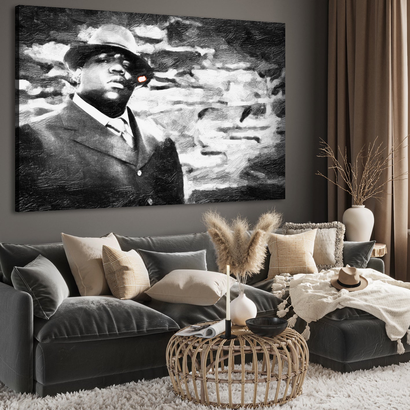 Canvastavla - Biggie smalls