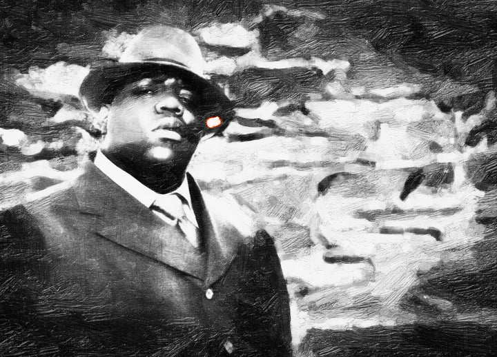 Canvastavla - Biggie smalls