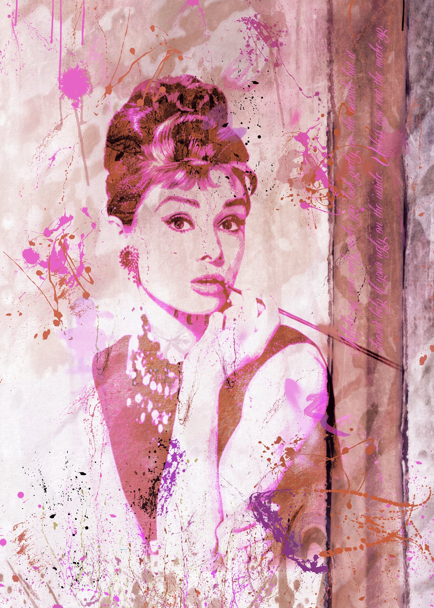 Canvastavla - Audrey Hepburn