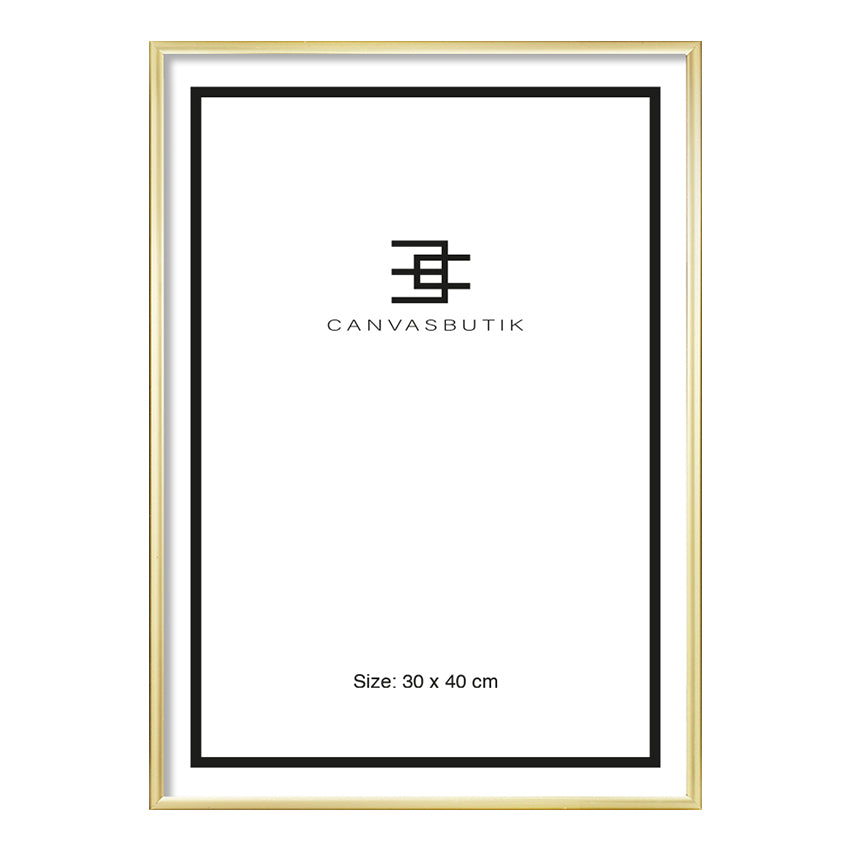 Guld tavelram 30 x 40cm