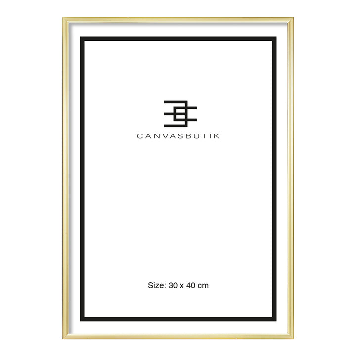 Guld tavelram 30 x 40cm