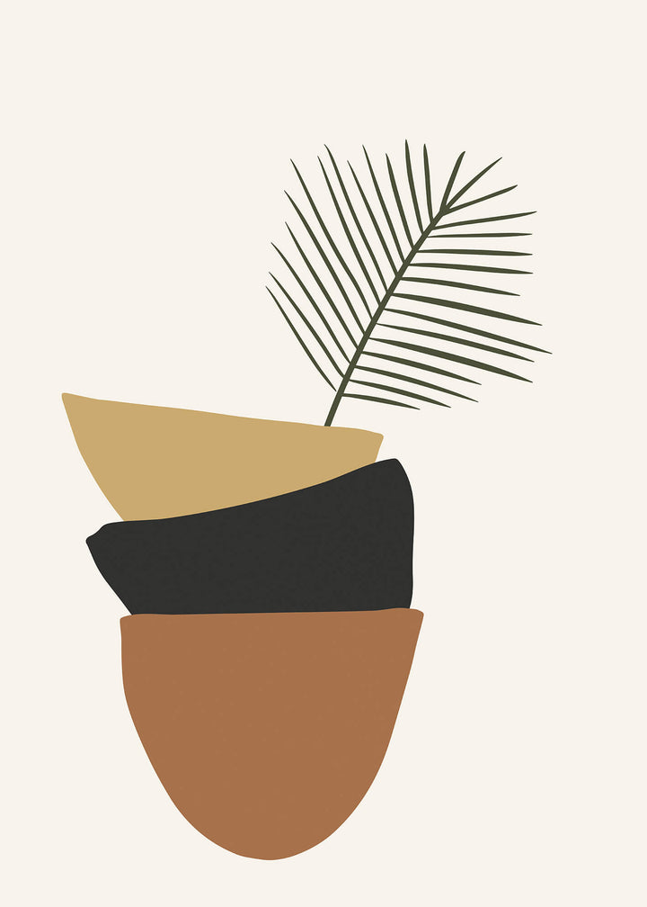 Canvastavla - Boho Shapes No3