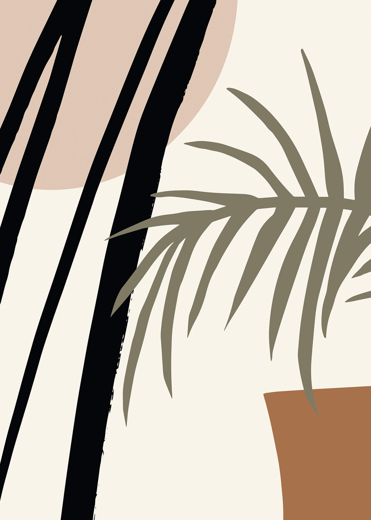 Canvastavla - Boho Shapes No2