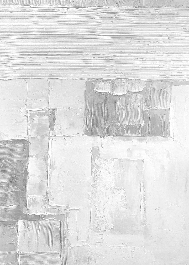Abstrakt Oljemålning - Chalk
